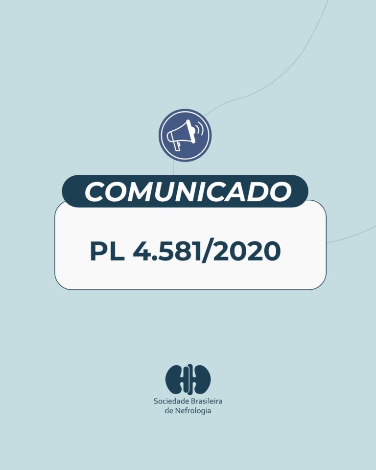 Comunicado da SBN referente ao PL 4.581/2020