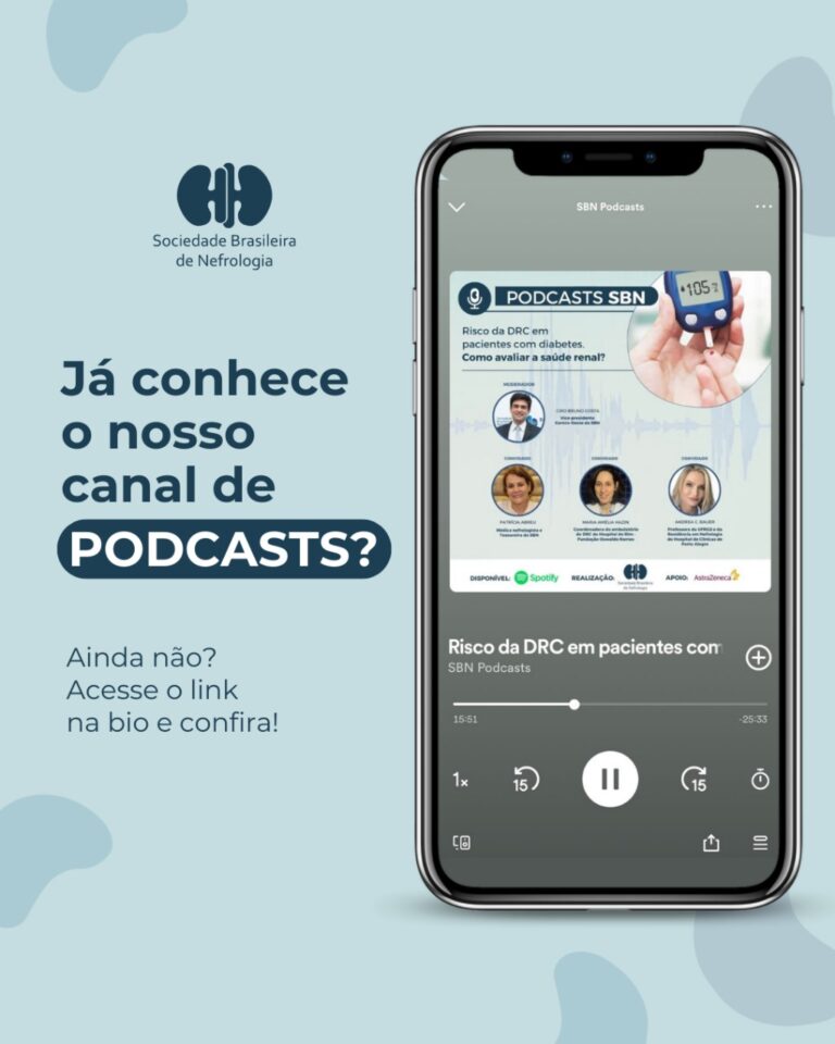 Conheça o canal de podcasts da SBN! 