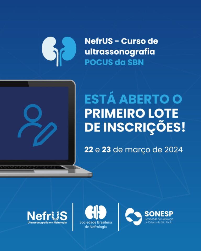 Últimas vagas disponíveis para a 2ª edição do Curso de Ultrassonografia POCUS da SBN! 