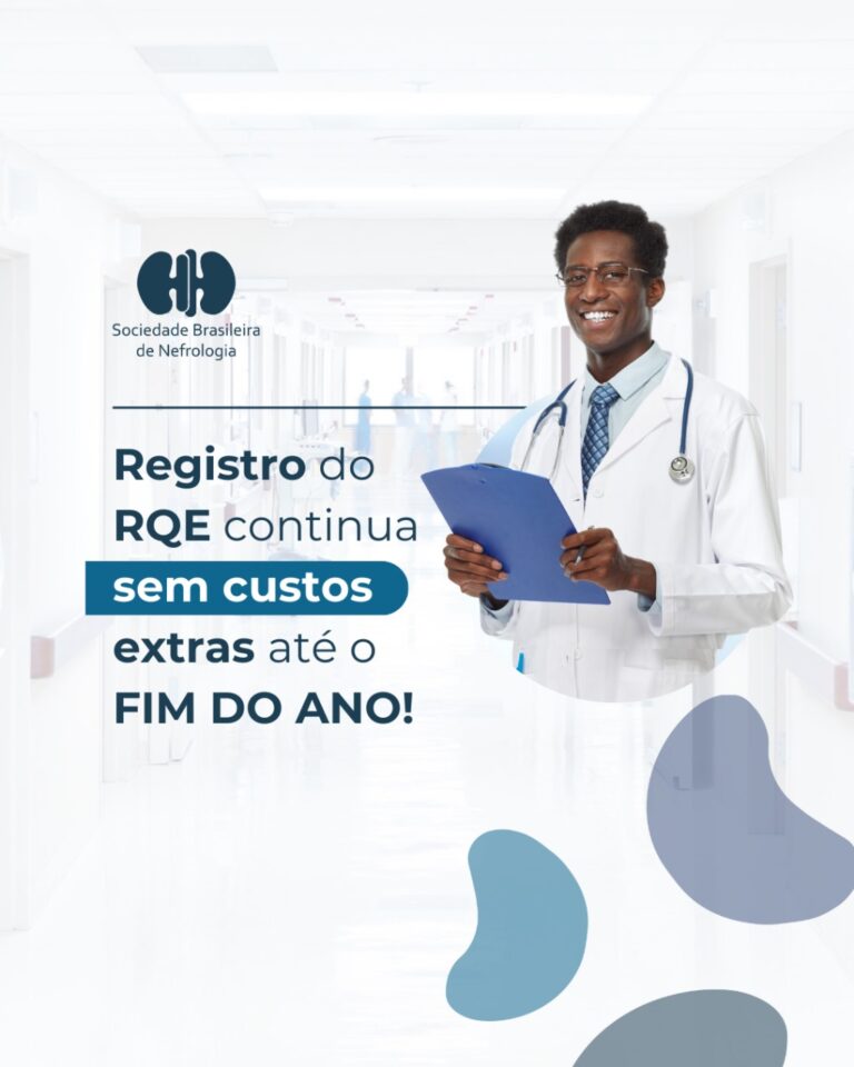 Registro do RQE continue sem custos extras até o fim do ano!