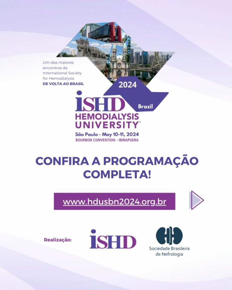 Confira a programação completa do Hemodialysis University São Paulo 2024