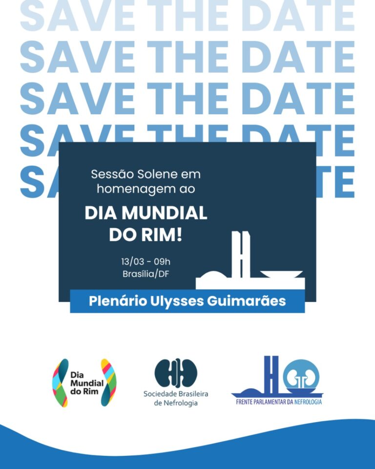 SAVE THE DATE: Sessão Solene no Plenário Ulysses Guimarães, em Brasília/DF, no dia 13 de março