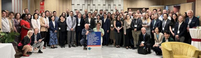 Membros do Departamento de DMO-DRC da SBN no KDIGO