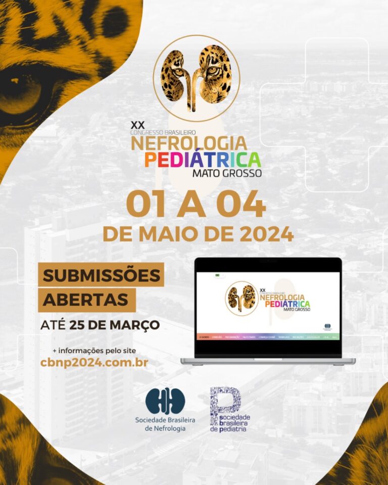 Submeta seu trabalho científico para o XX Congresso Brasileiro de Nefrologia Pediátrica!