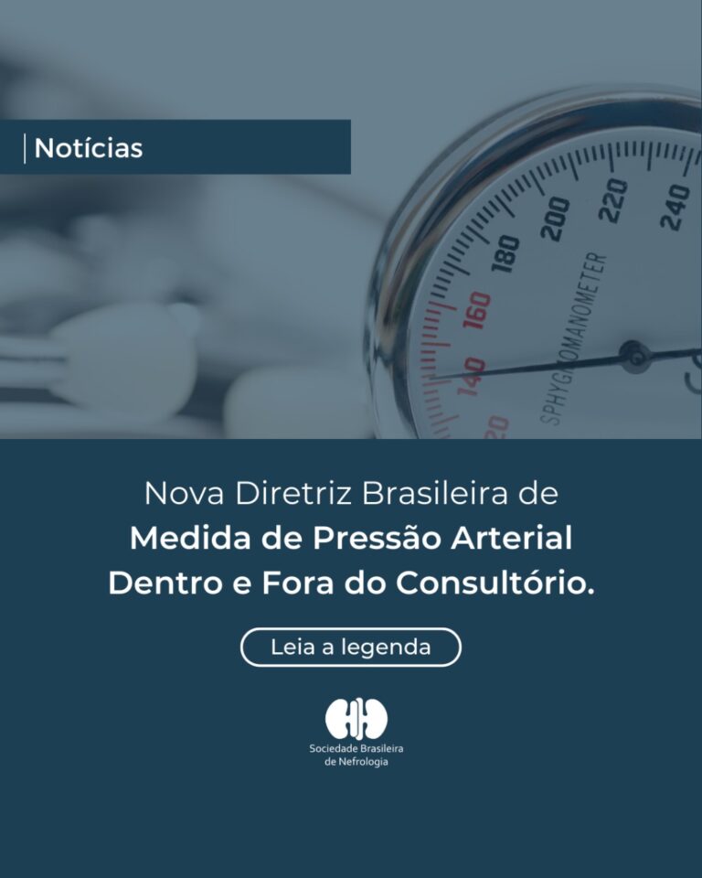 Publicada nova Diretriz Brasileira de Medida de Pressão Arterial Dentro e Fora do Consultório