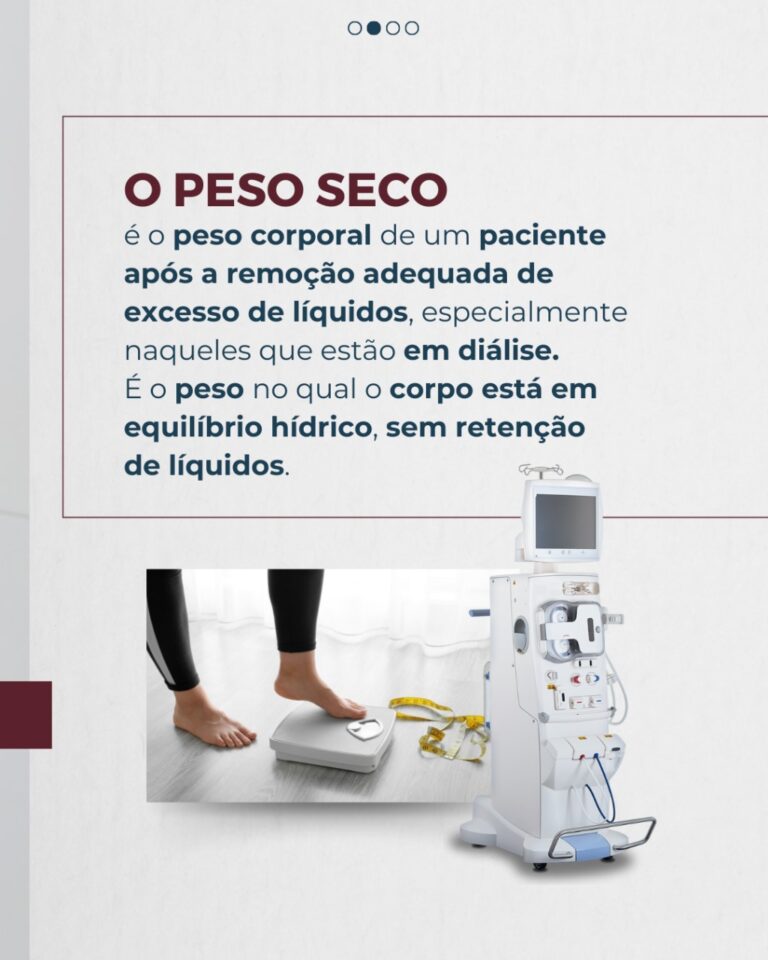 Você sabe o que é peso seco?