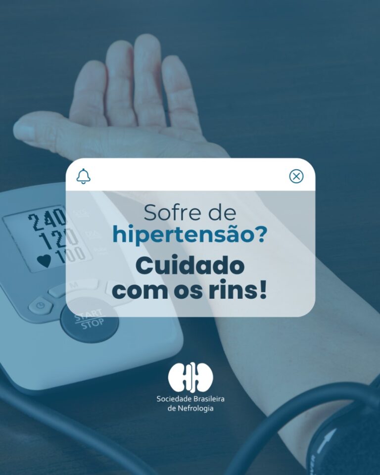 Você tem pressão alta? Fique atento à saúde dos seus rins!