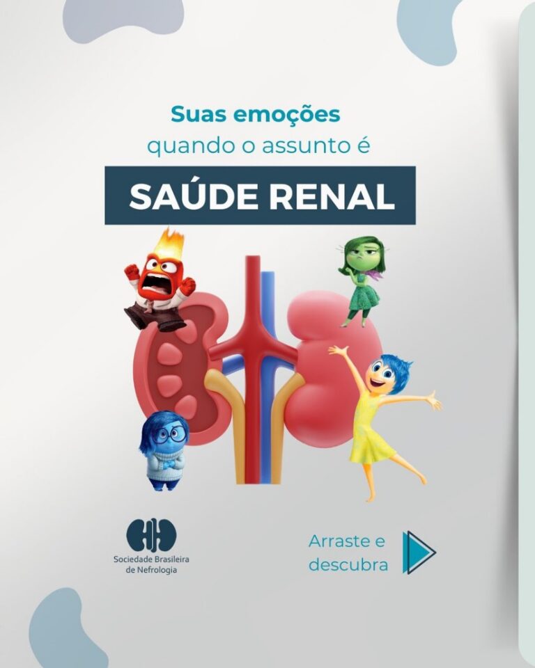 Suas emoções quando o assunto é saúde renal