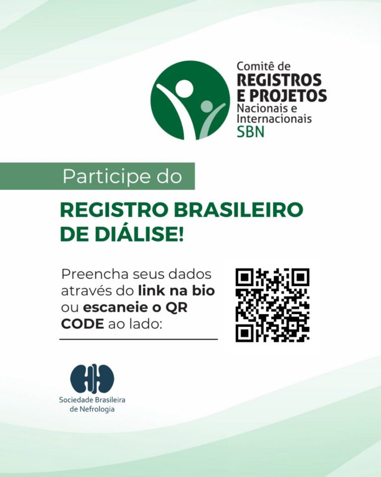Conhece o Registro Brasileiro Mensal de Diálise?