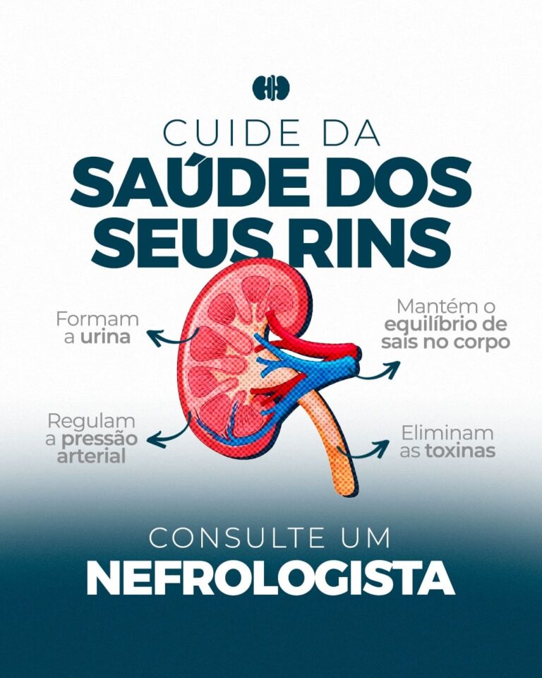 Cuide da Saúde dos seus Rins