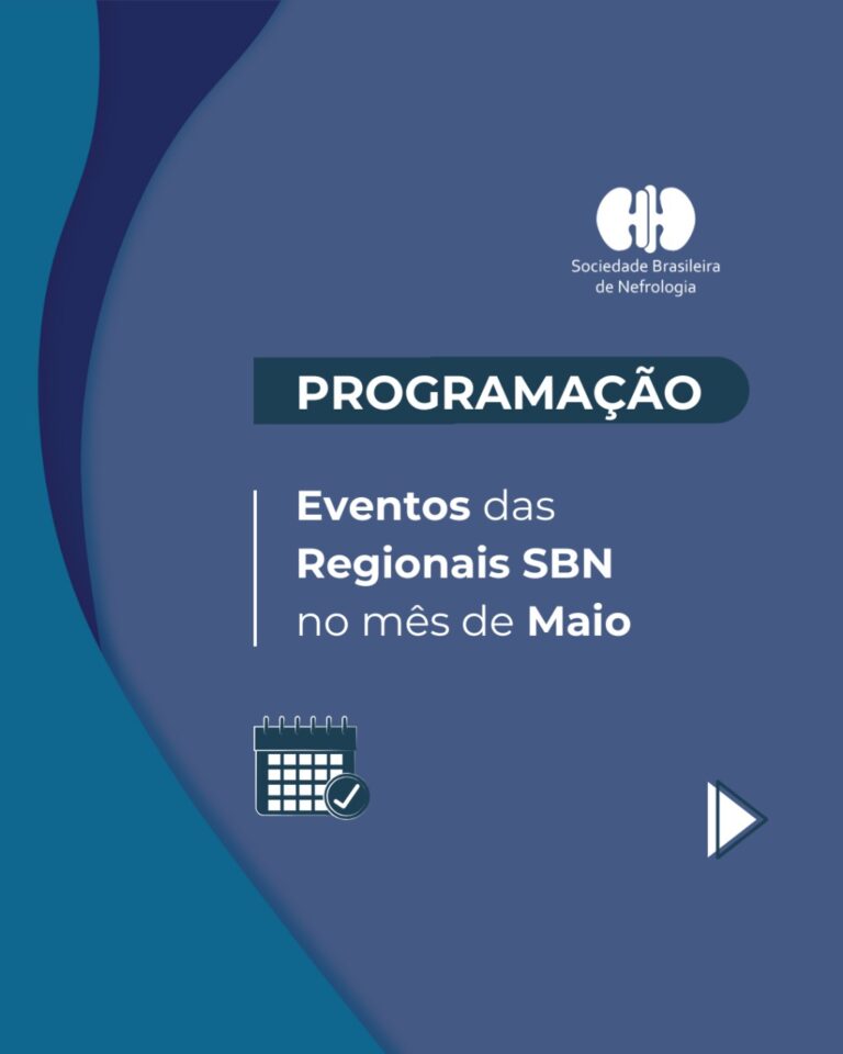Confira o calendário de eventos das Regionais em maio