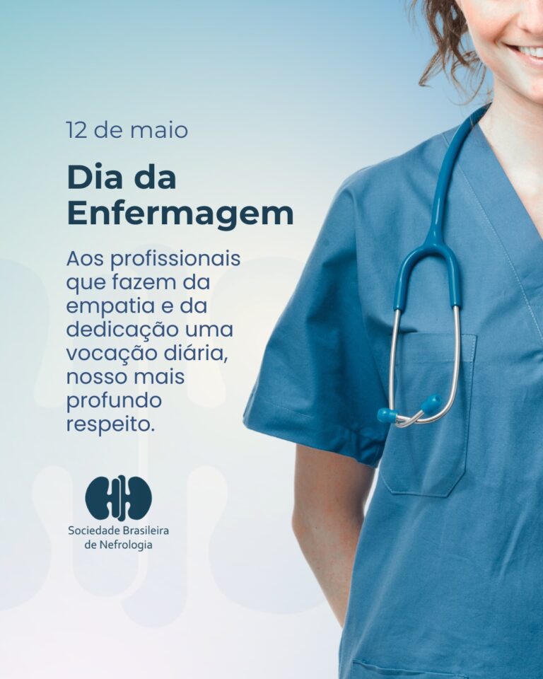 A SBN parabeniza todos os enfermeiros pelo seu dia! (12 de maio)