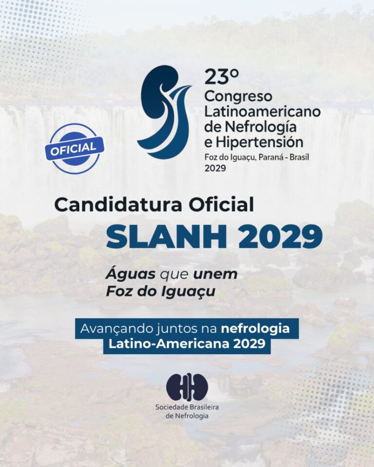SBN anuncia a candidatura de Foz do Iguaçu – Paraná para sediar o 23º Congreso Latinoamericano de Nefrología e Hipertensión (SLANH) em 2029