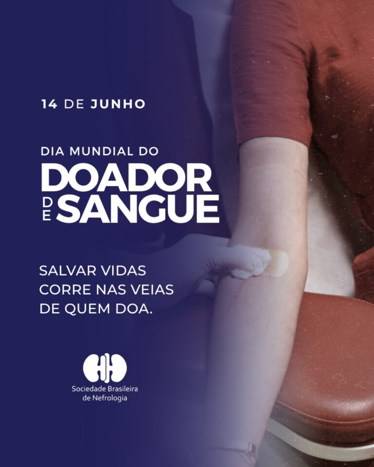 14 de junho, Dia Mundial do Doador de Sangue