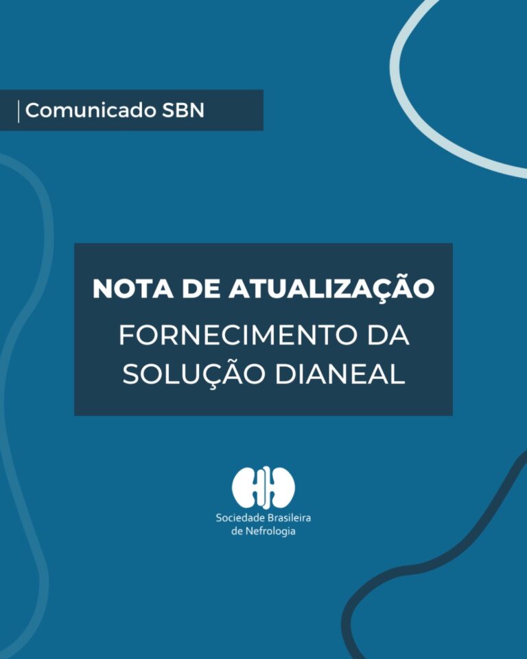 Atualizações sobre o fornecimento de solução para Diálise Peritoneal