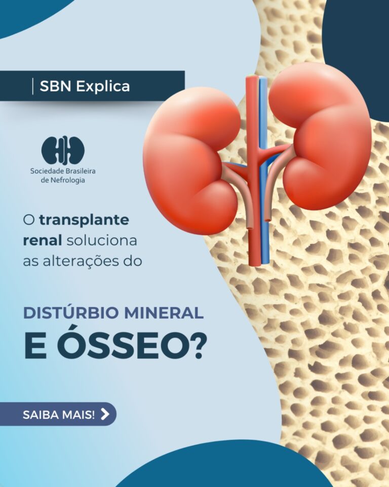 O transplante renal soluciona as alterações do Distúrbio Mineral Ósseo?