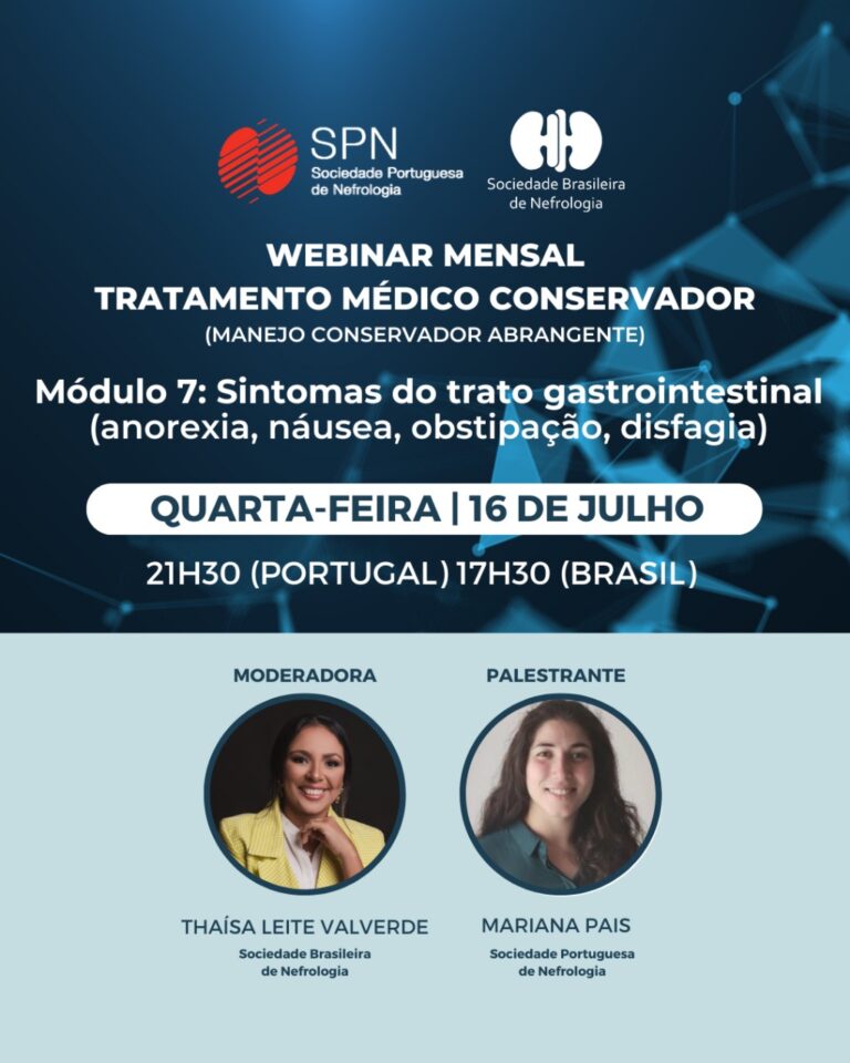 Curso: Tratamento Conservador Abrangente da Doença Renal Crônica: Sintomas do trato gastrointestinal