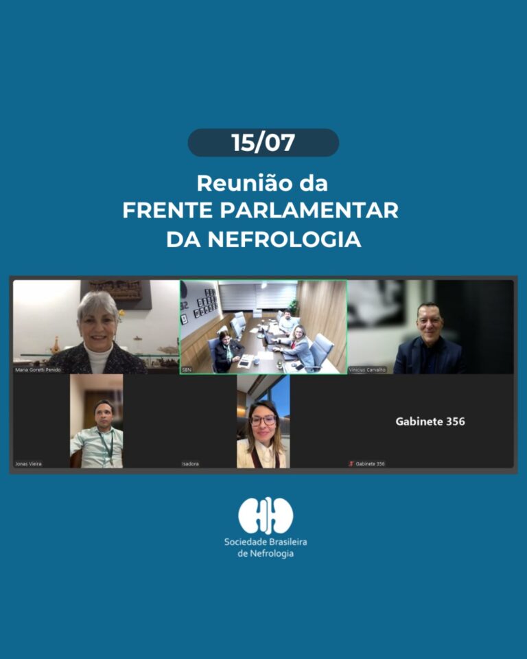 SBN reforça diálogo com o Congresso na Frente Parlamentar da Nefrologia e avança em pautas estratégicas para a saúde renal