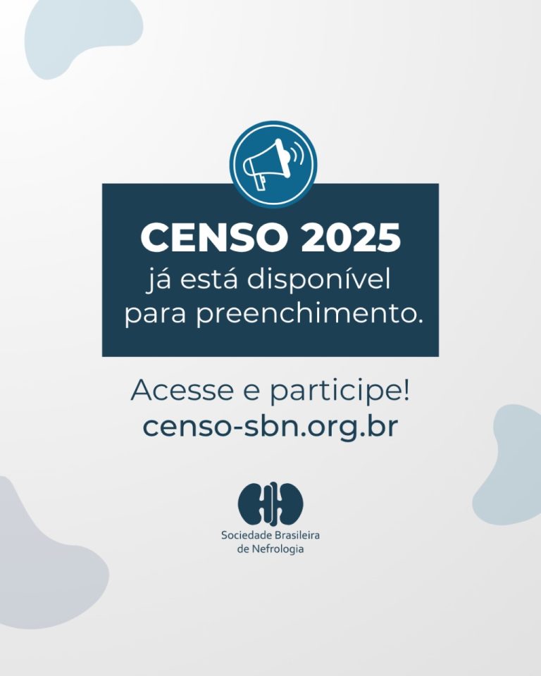 A coleta de dados do Censo SBN 2025 já começou. Participe!