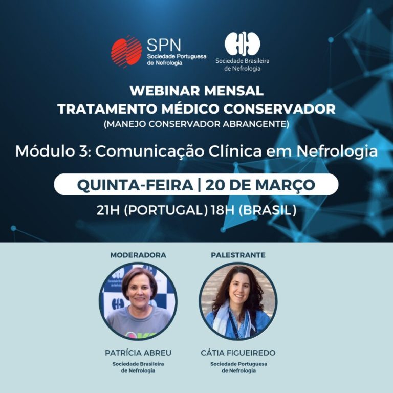 Tratamento Médico Conservador – Comunicação Clínica em Nefrologia