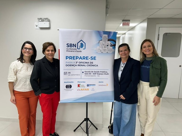 SBN promove 3ª Oficina de Doença Renal Crônica em Florianópolis e capacita profissionais do SUS para diagnóstico precoce e melhor cuidado aos pacientes