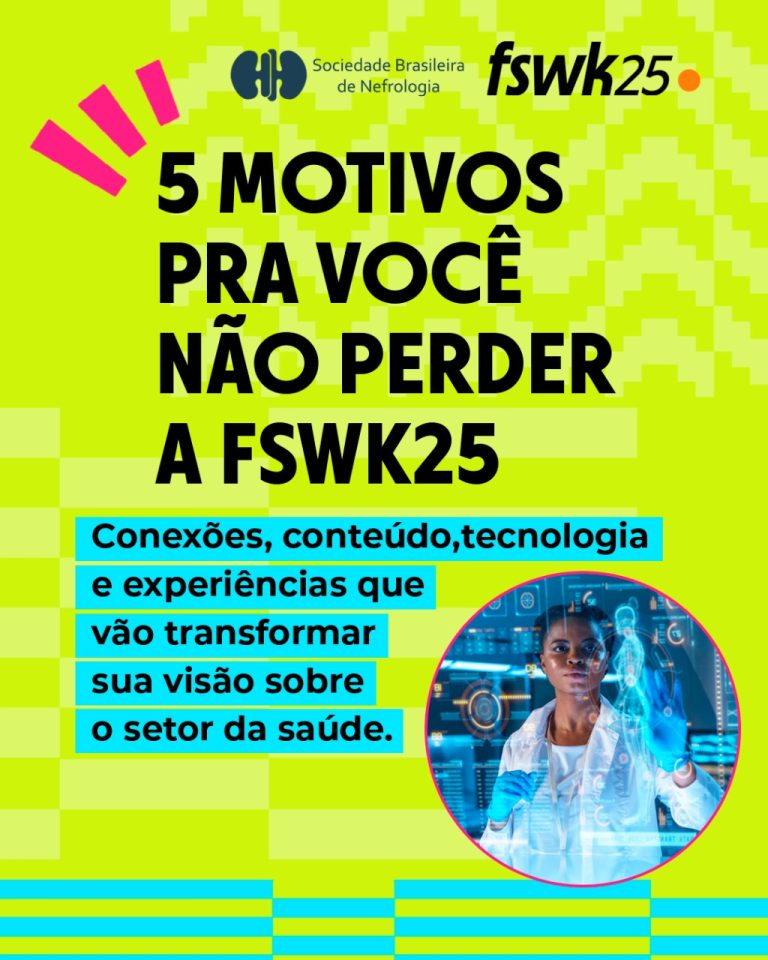 SBN apoia a FisWeek 2025: sócios podem garantir ingresso gratuito para o maior evento de inovação em saúde da América Latina