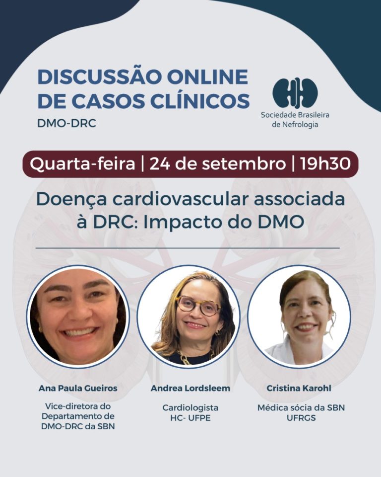 Discussão Online de Casos Clínicos do Departamento de DMO-DRC da SBN