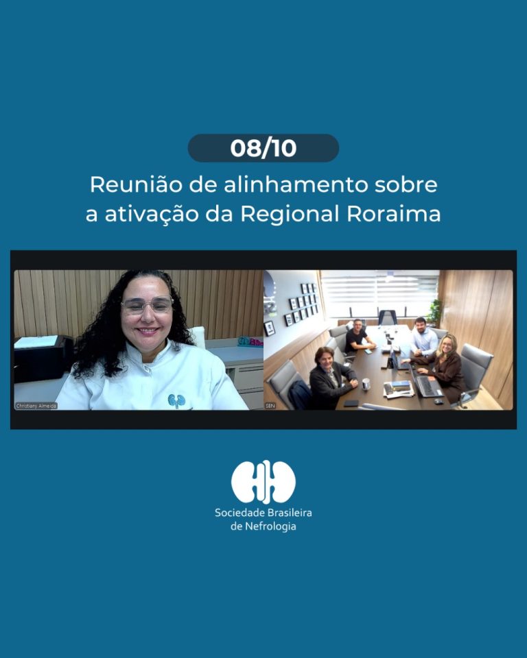 SBN avança na ativação da Regional Roraima e reforça expansão da nefrologia pelo Brasil