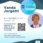 Museu Virtual da Nefrologia entrevista a Dra. Vanda Jorgetti em evento online no dia 18 de outubro