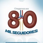 Chegamos aos 80 mil seguidores no Instagram!