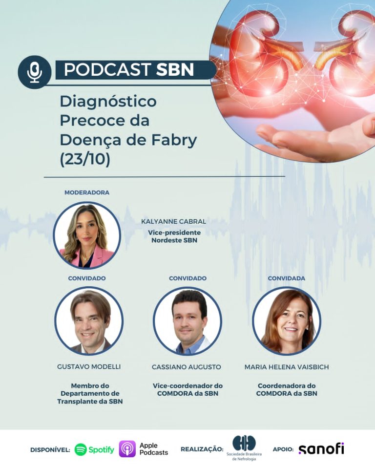 Novo episódio aborda o diagnóstico precoce da Doença de Fabry e seus impactos na prática clínica