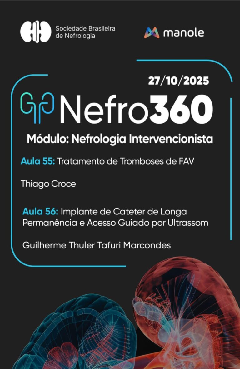 As aulas 55 e 56 do módulo 6 do Nefro360 estão disponíveis!