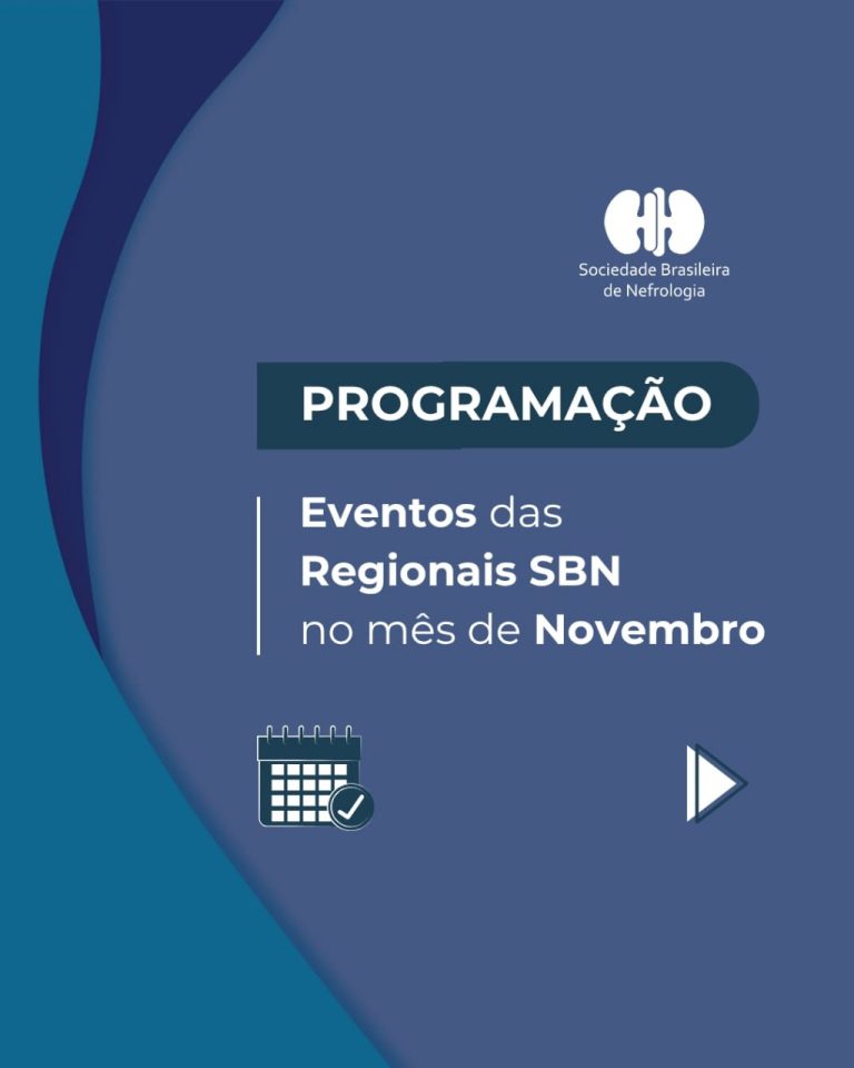 Confira os eventos das Regionais da SBN no mês de novembro!