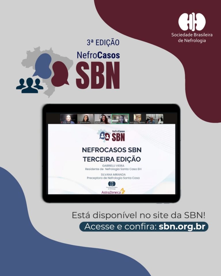 NefroCasos 3ª edição no ar! Casos clínicos reais, discussões práticas e atualização científica para nefrologistas