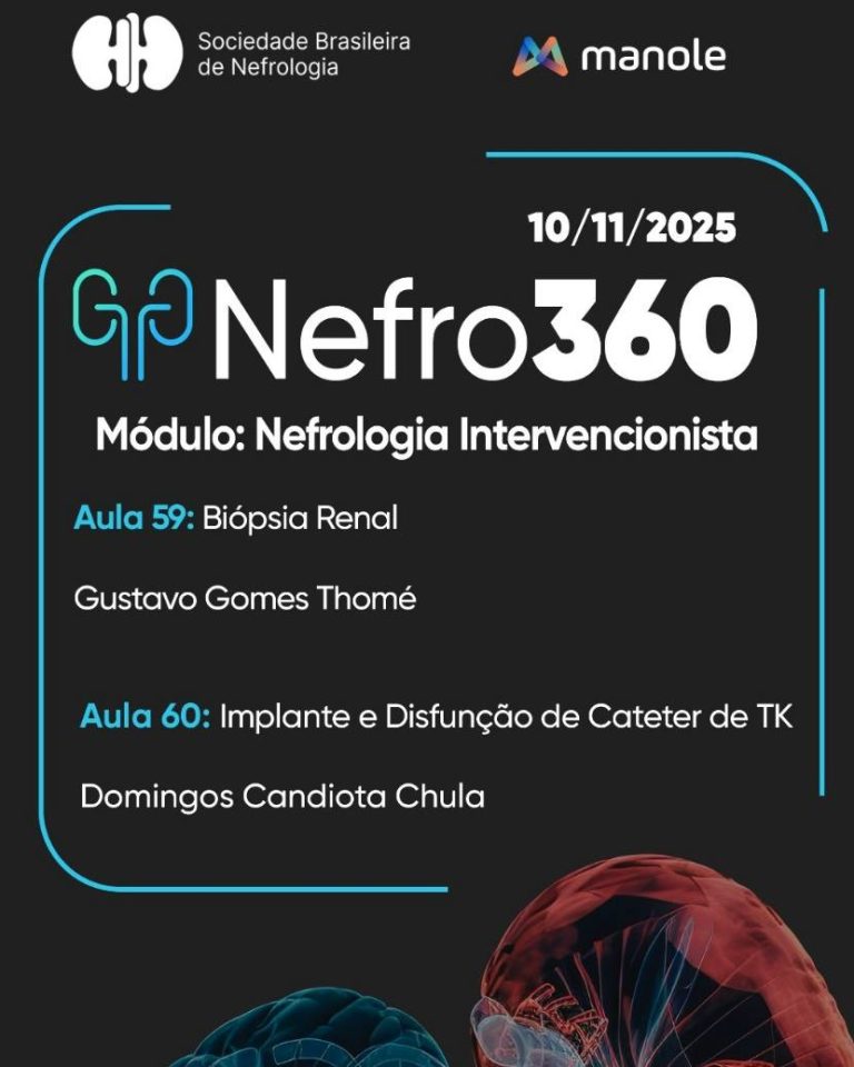 Últimas aulas! As aulas 59 e 60 do módulo 6 do Nefro360 chegaram à plataforma