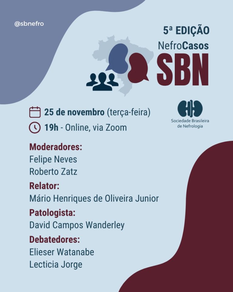 Vem aí a 5ª edição do NefroCasos!