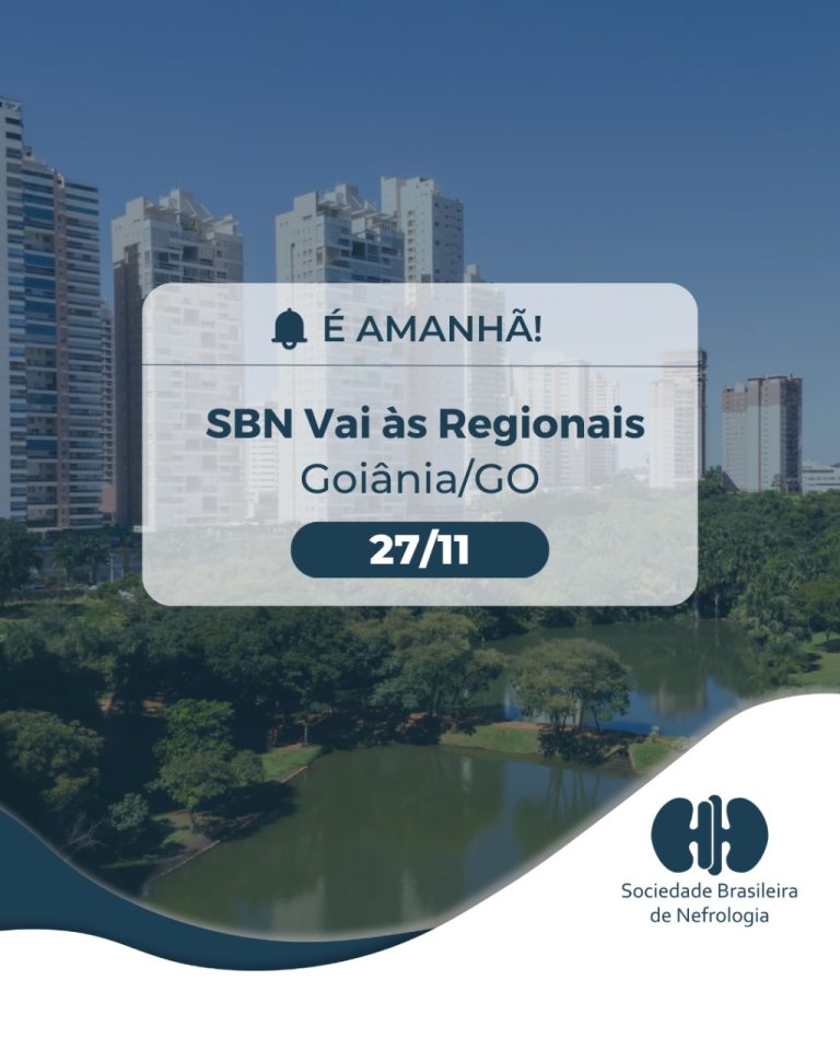 A 16ª edição do projeto “SBN Vai às Regionais” acontece amanhã em Goiânia (GO)!