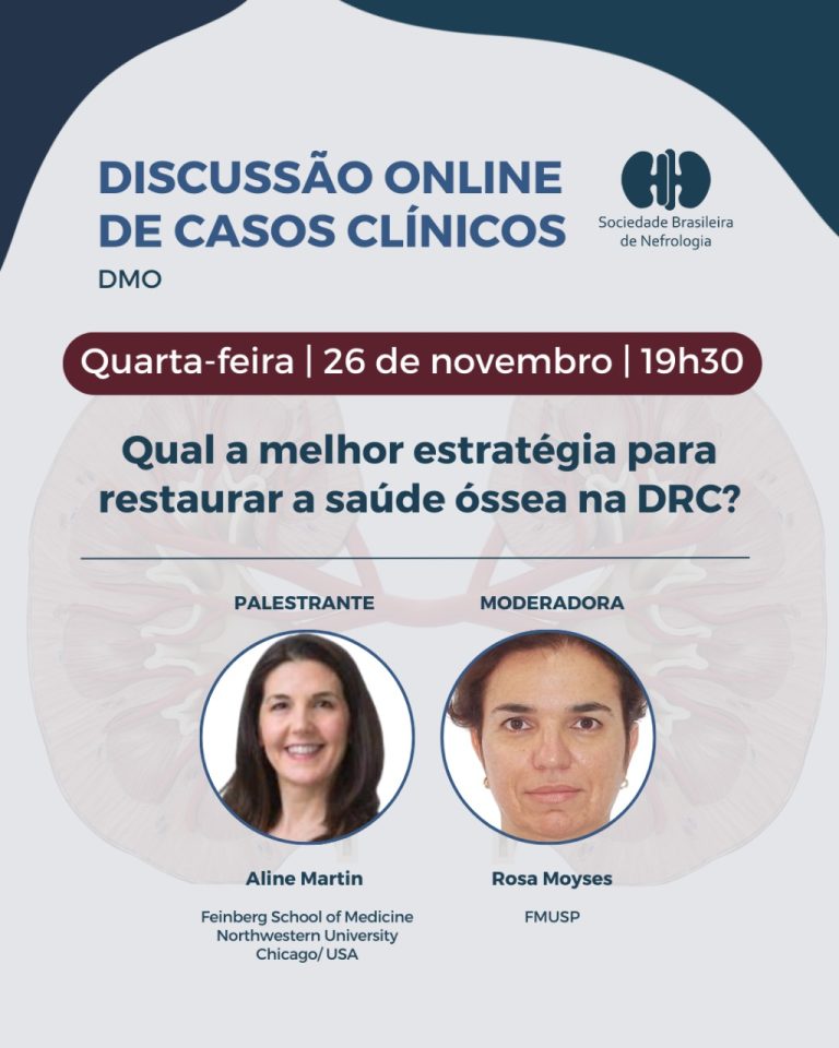 SBN realizou discussão de casos clínicos do DMO sobre estratégias para restaurar a saúde óssea na DRC