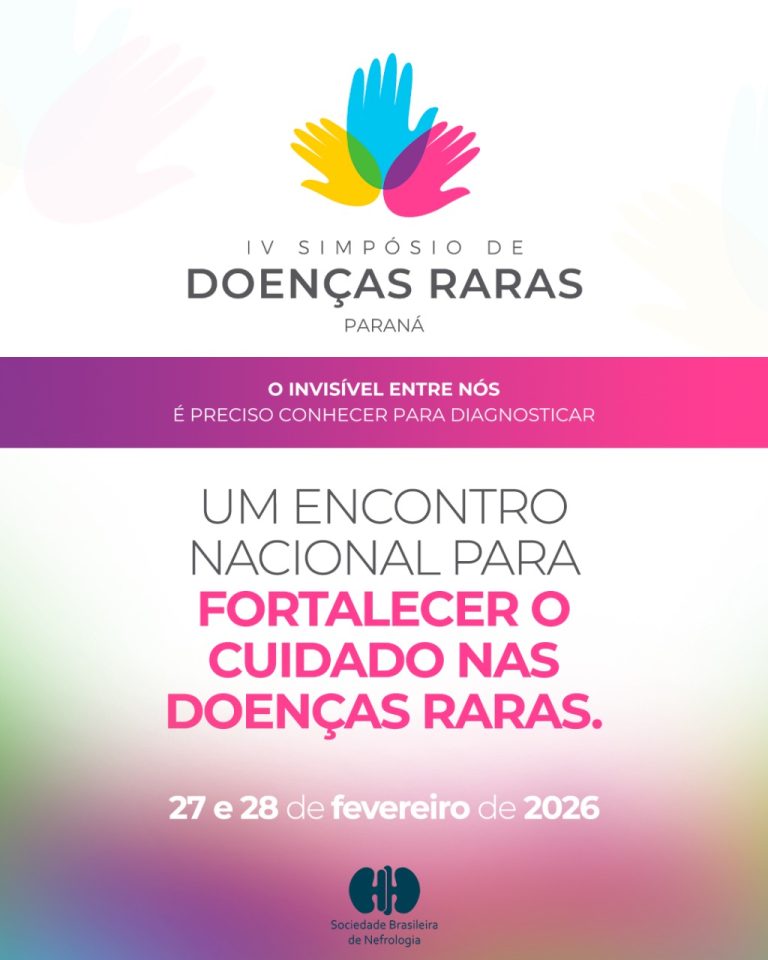 Em 27 e 28/02/2026, o IV Simpósio de Doenças Raras ocorrerá em Curitiba, promovendo conhecimento, conexões e discussão qualificada