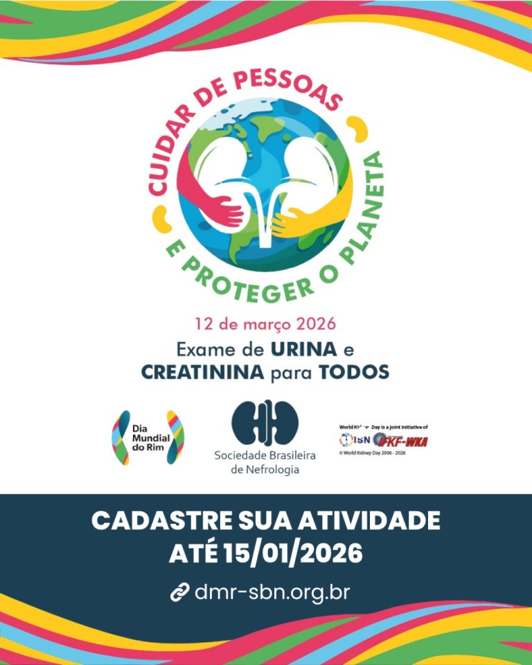 DMR 2026: convide sua comunidade a agir pelo cuidado renal e pelo futuro do planeta. Cadastre sua atividade!
