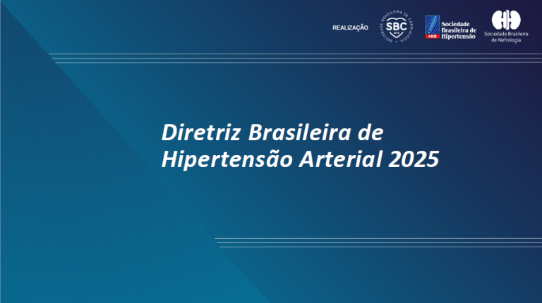 Sociedades médicas lançam material conjunto sobre a Diretriz Brasileira de Hipertensão Arterial