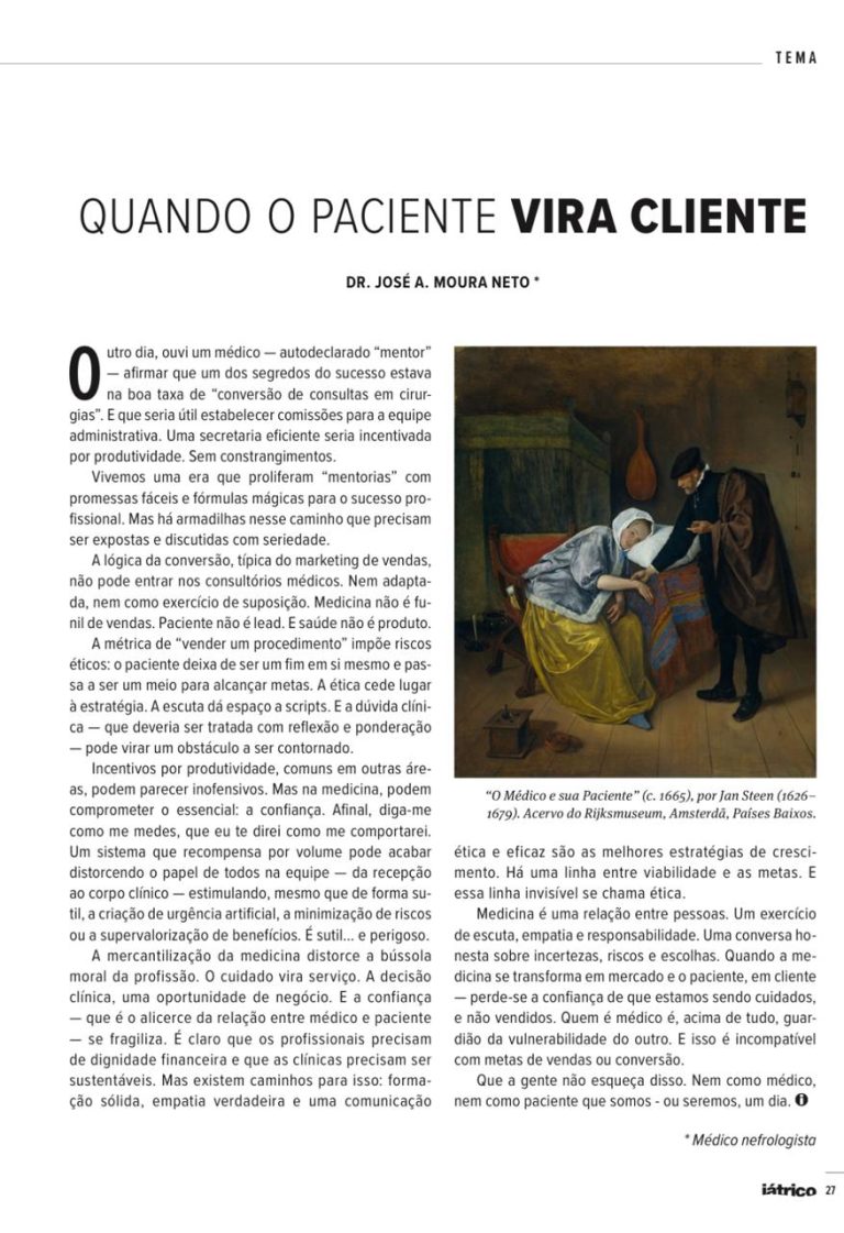 A edição nº 44 da Iátrico já está disponível para leitura em sua versão digital!