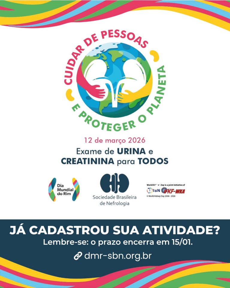 Já cadastrou sua atividade do Dia Mundial do Rim 2026?