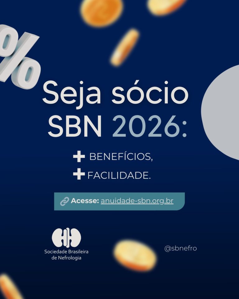 A anuidade 2026 da SBN já está disponível, com valor reduzido e pagamento facilitado