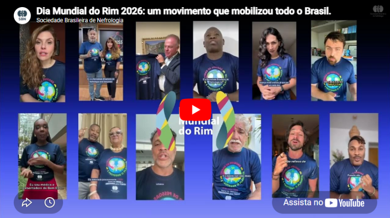Dia Mundial do Rim, um movimento que mobilizou todo o Brasil