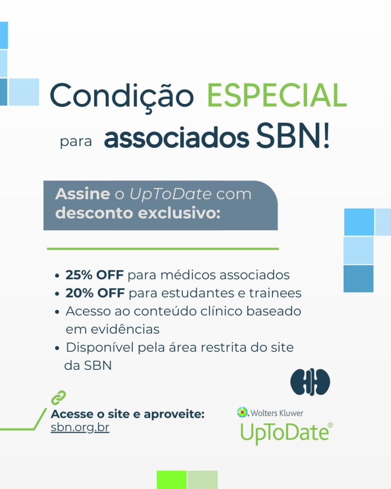 Associados SBN têm condição exclusiva na assinatura do UpToDate com até 25% de desconto