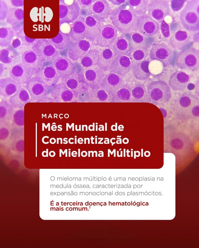 Março é o Mês Mundial de Conscientização do Mieloma Múltiplo