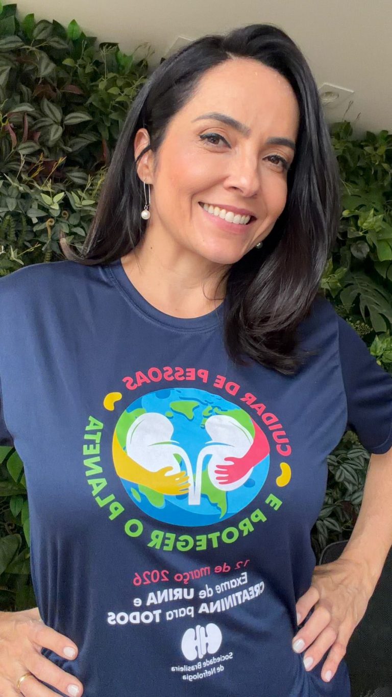 A jornalista e palestrante Izabella Camargo também se une à mobilização pelo Dia Mundial do Rim