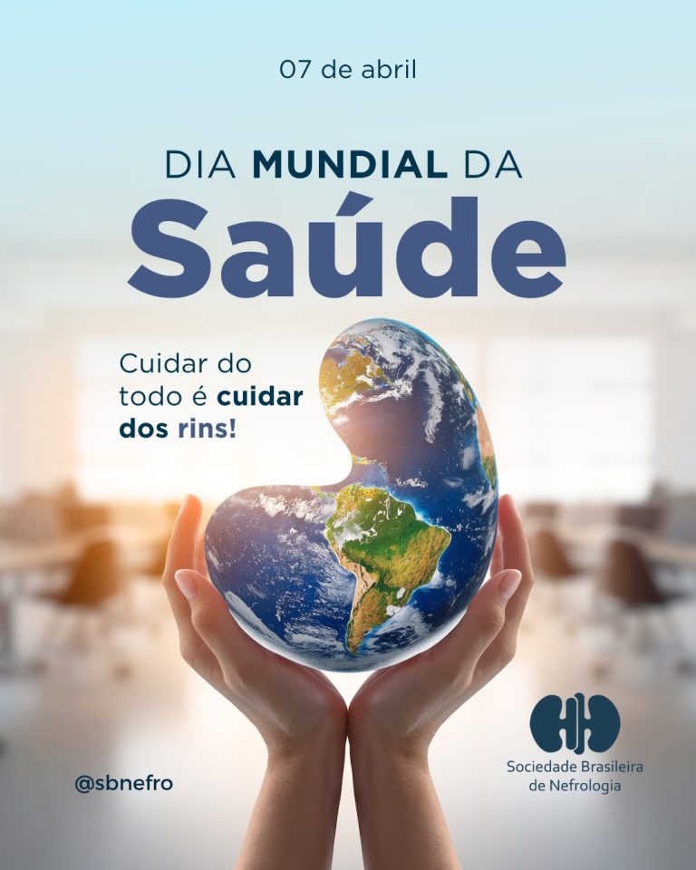 Dia Mundial da Saúde reforça a importância da prevenção e do diagnóstico precoce das doenças renais