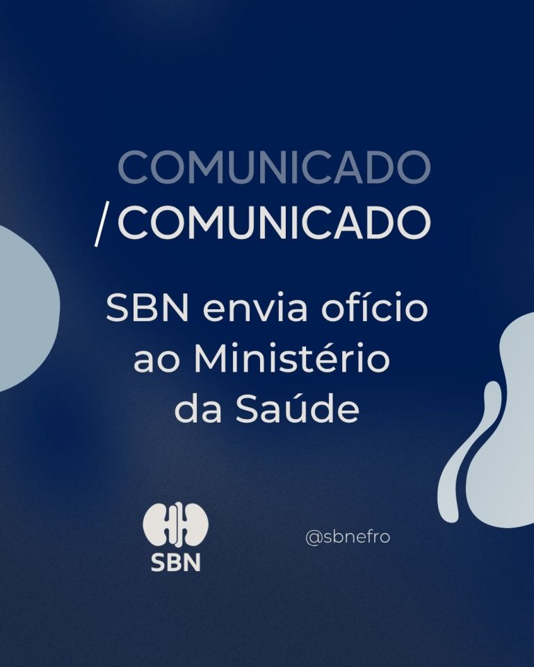 SBN envia ofício ao Ministério da Saúde.